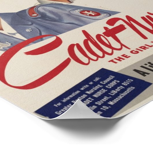 Be a Cadetナース ポスター (角)