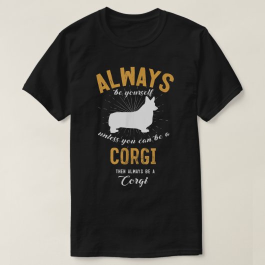 Be A Corgi Lover Tシャツ (デザイン正面)