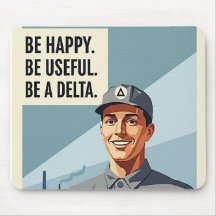 Be A Delta -マウスパッド