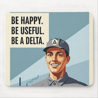 Be A Delta -マウスパッド マウスパッド