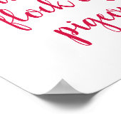 Be a Flamingo -おもしろい、感動的引用文 ポスター (角)