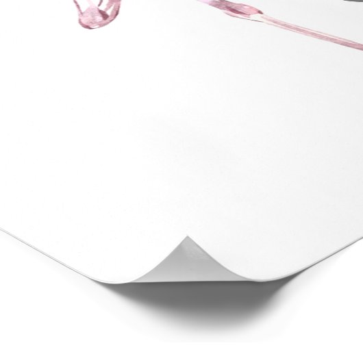 Be a Flamingo in a flock of Pigeons ポスター (角)