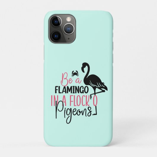 Be A Flamingo In A Flock of Pigeons-27308 Case-Mate iPhoneケース (裏)