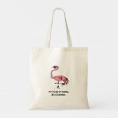 Be A Flamingo Tote Bag トートバッグ (裏面)