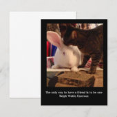 Be a Friend Notecard サンキューカード (正面/裏面)