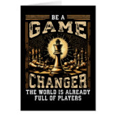 Be a Game Changer - Chess Success Motive (正面)