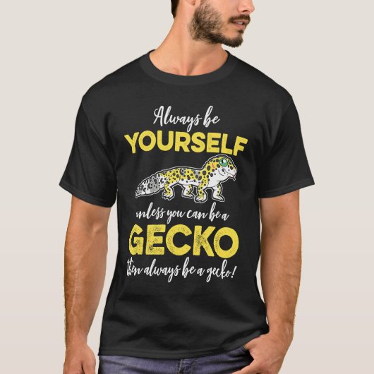 Be A Gecko Tシャツ (正面)