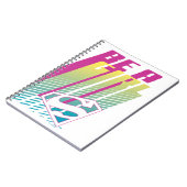 "Be A Girl" Supergirl Graphic ノートブック (左側)