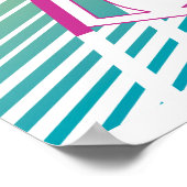 "Be A Girl" Supergirl Graphic ポスター (角)