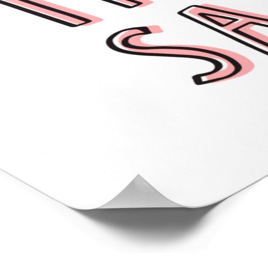 Be A Lady They Said ポスター (角)