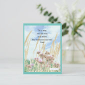 「Be a Lamp」瑠美引用文はがき ポストカード (スタンド正面)