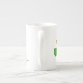 Be a Life Artistやる気を起こさせる引用文、離れ ボーンチャイナマグカップ (裏面)