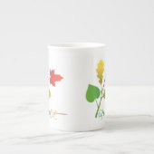 Be a Life Artist感動的引用文、葉 ボーンチャイナマグカップ (正面)