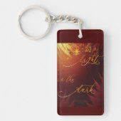 Be A Light Bordeaux Mel Mae Schmidt Stationery キーホルダー (正面)