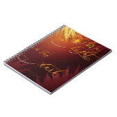 Be a Light Mel Mae Schmidt Stationery ノートブック (左側)