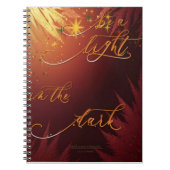 Be a Light Mel Mae Schmidt Stationery ノートブック (正面)