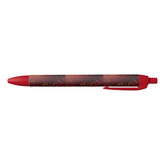 Be A Light Red-Gold Pen Mel Mae Schmidt Stationery 黒ボールペン (ボトム)