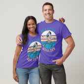 Be A Little Boulder Retro Climbing Bouldering Tシャツ (ユニセックス)
