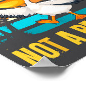 Be A Pelican Not A Pelican't Funny Bird Motivation ポスター (角)