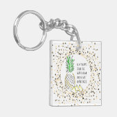 Be A Pineapple キーホルダー (正面左)