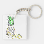 Be A Pineapple キーホルダー (裏面)