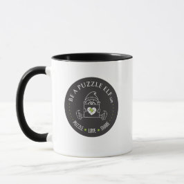Be A Puzzle Elf – Coffee Mug マグカップ