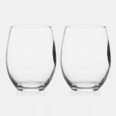 Be A Puzzle Elf — Water Bottle /Tumbler ステムなしワイングラス (右)