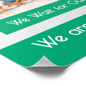 Be a Super Sitter Classroom Anchor Chart Poster ポスター (角)