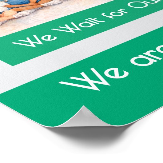 Be a Super Sitter Classroom Anchor Chart Poster ポスター (角)