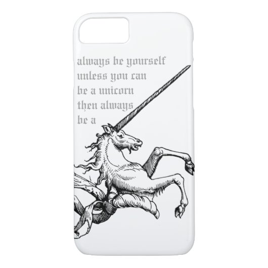 Be a unicorn CC0228 iPhone 5ケース Case-Mate iPhoneケース (裏面)