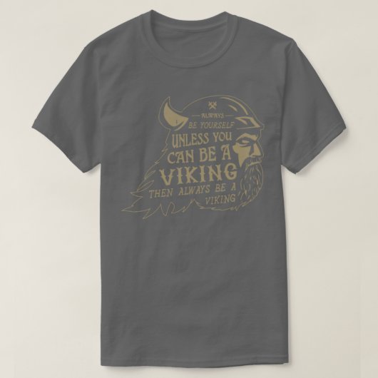 BE A VIKING Tシャツ (デザイン正面)