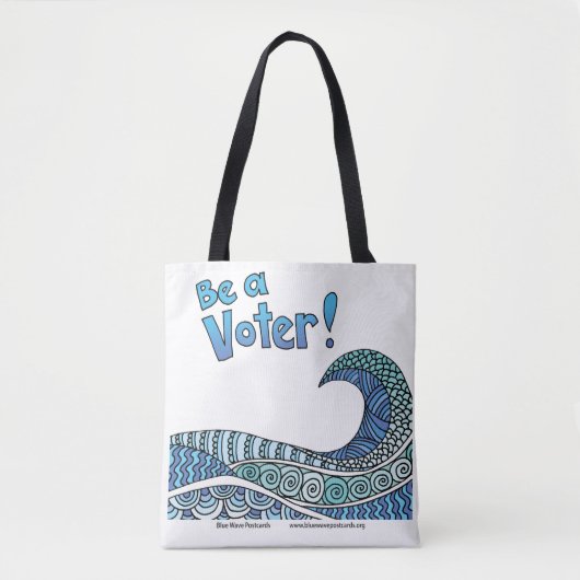 Be a Voter Tote トートバッグ (正面)