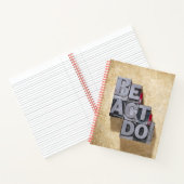 Be、Act、Do ノートブック (内部)