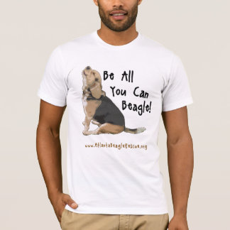 Be All You Can Beagle - Bella Canvas Tシャツ