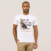 Be All You Can Beagle - Bella Canvas Tシャツ (正面フル)