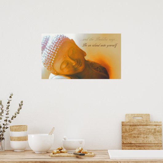 Be an island... ポスター (キッチン)