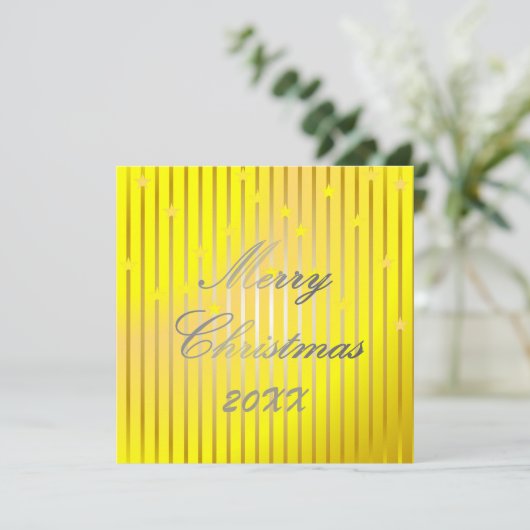 Be and Shine Brightメリー Flat Greeting Card カード (スタンド正面)
