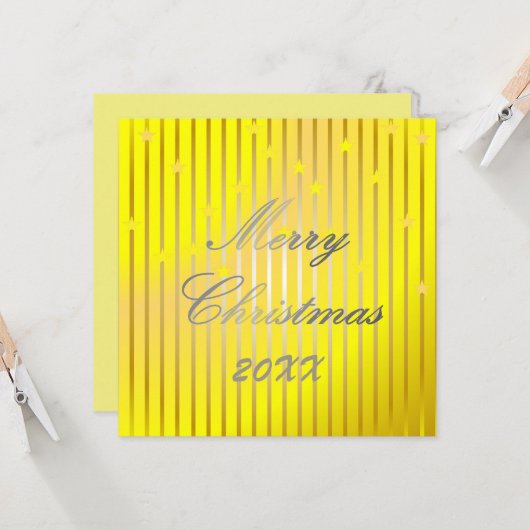 Be and Shine Brightメリー Flat Greeting Card カード (正面/裏面インサイチュ)