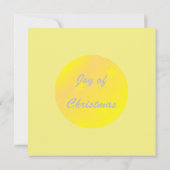 Be and Shine Brightメリー Flat Greeting Card カード (裏面)