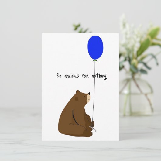 Be Anxious for Nothing カード (スタンド正面)