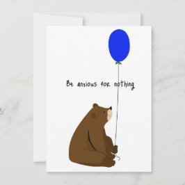 Be Anxious for Nothing  カード