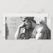 Be as you wish to seem (正面)