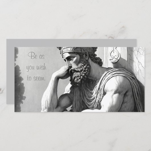 Be as you wish to seem (正面/裏面)