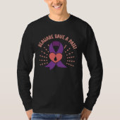 Be Aware Save A Paie Alzheimer s Fighter Memories  Tシャツ (正面)