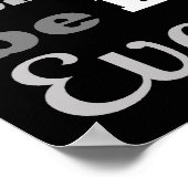 Be Badass...毎日 – ポスター/プリント ポスター (角)