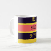 Be Bold — 90s Maximalist Mug | Retro  コーヒーマグカップ (正面左)