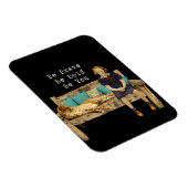 Be Braveヴィンテージスクールガール&チーターカンピー マグネット (右側)