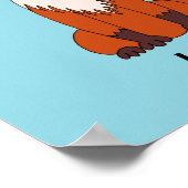 『Be Brave』キツネポスター ポスター (角)