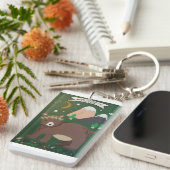 「Be Brave」キーチェーン キーホルダー (正面右)