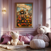 Be Brave, Be Bold - Póster Motivador infantil